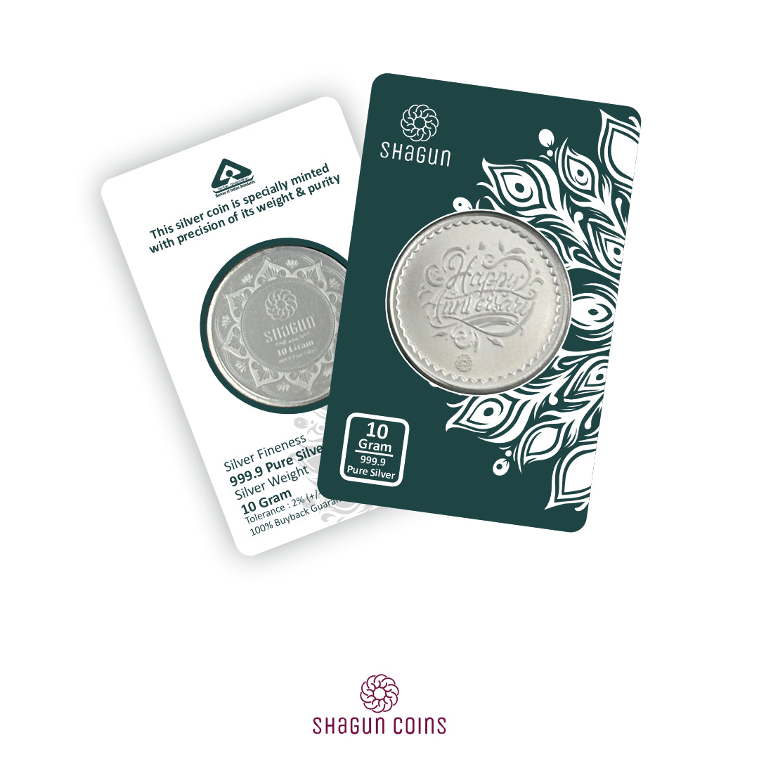10 Gram Silver Coin - Anniversary