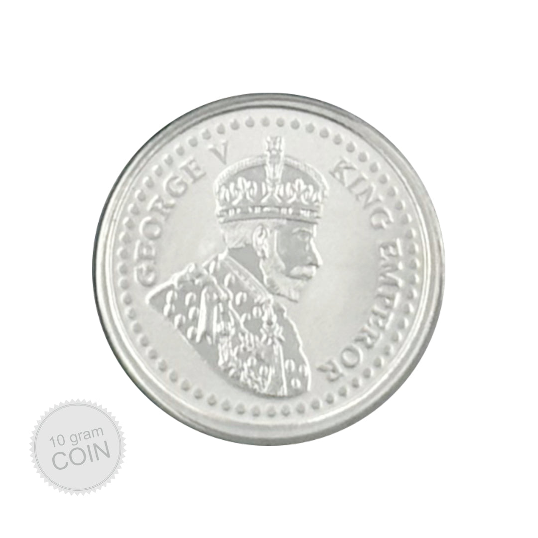 10 Gram Silver Coin - King