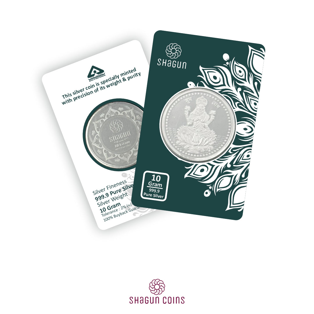 10 Gram Silver Coin - Lakshmi Ji