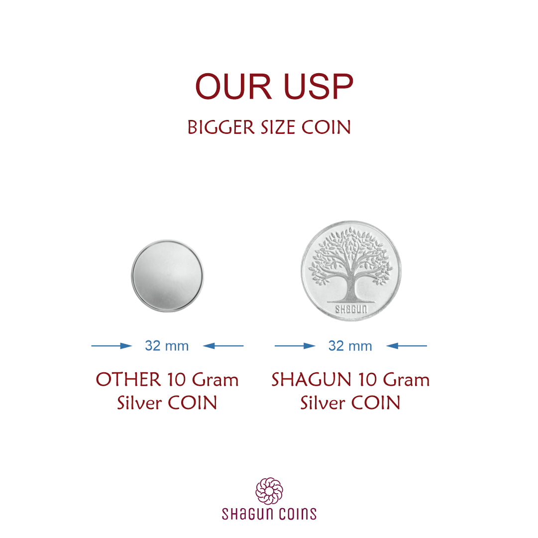 10 Gram Silver Coin - Tree