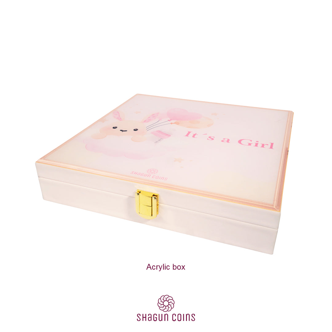 10g Silver Coin Set - Its A Girl