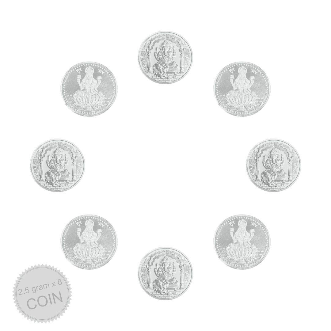 20 Gram Silver Coin Set - Diwali 3