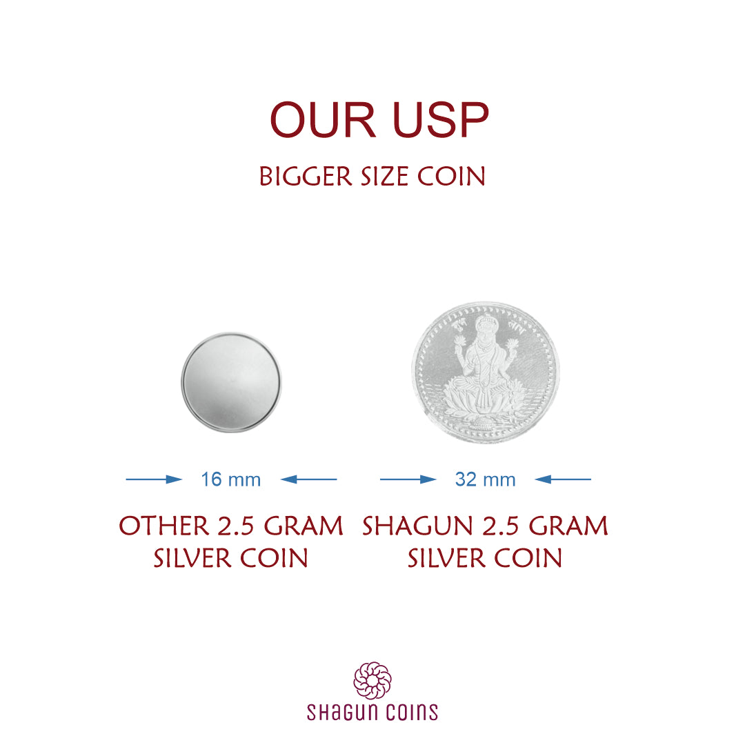 20 Gram Silver Coin Set - Diwali 3