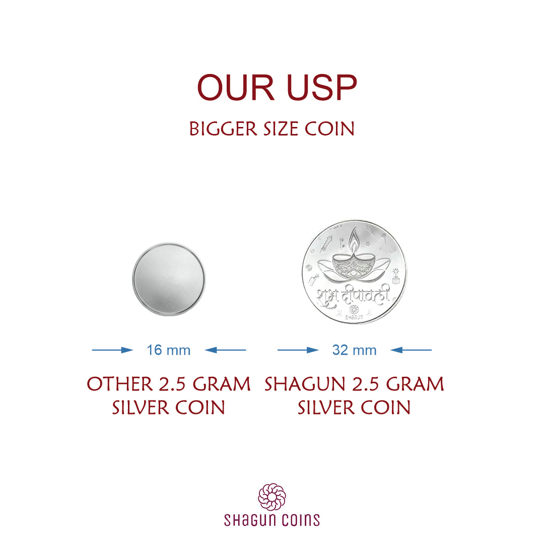 20 Gram Silver Coin Set - Diwali 4