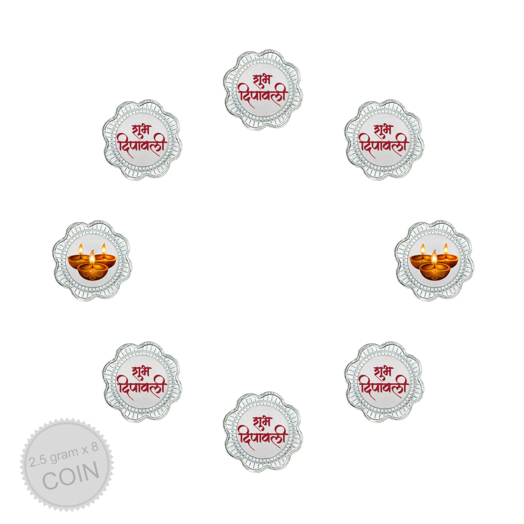 20 Gram Silver Coin Set - Diwali 1