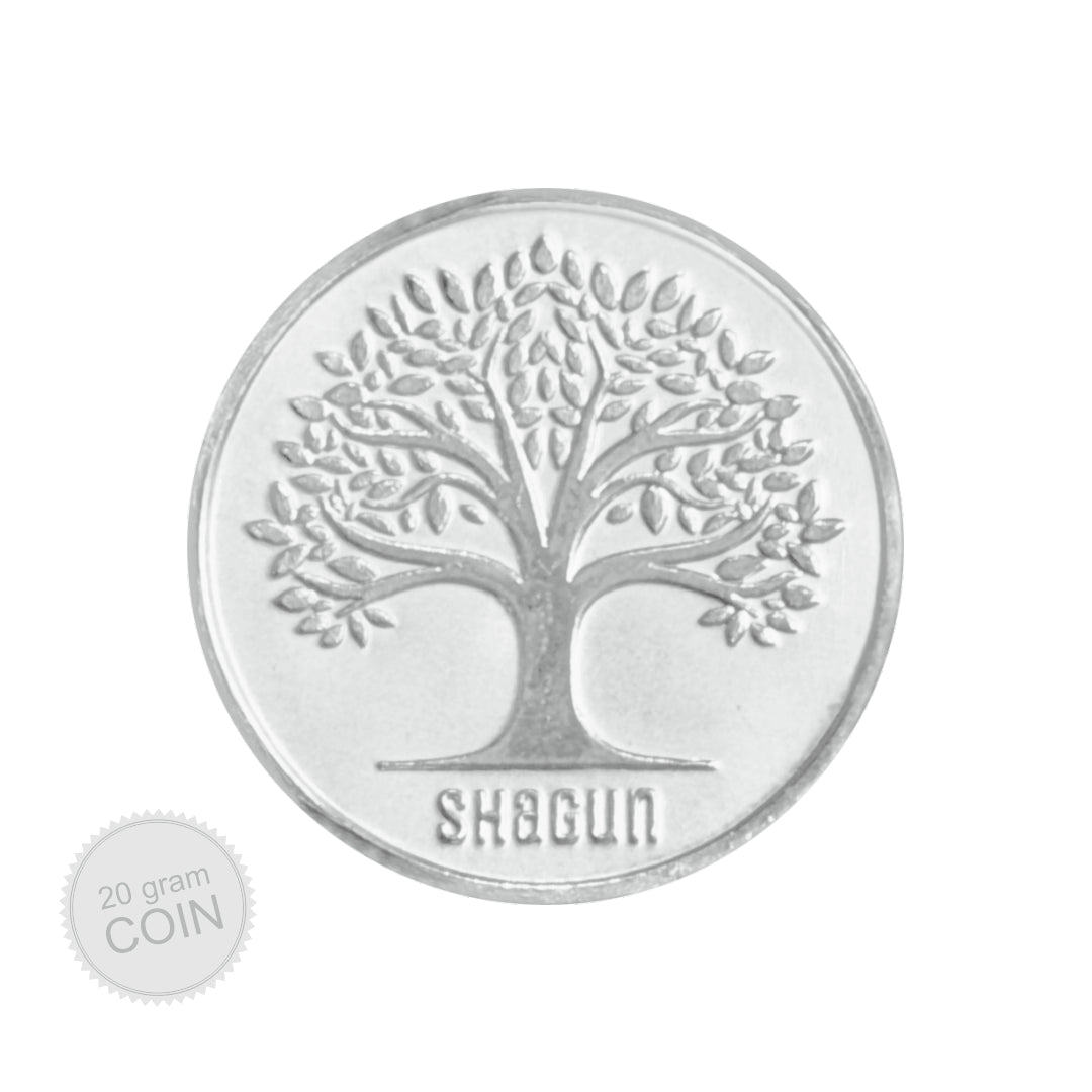 20 Gram Silver Coin - Tree