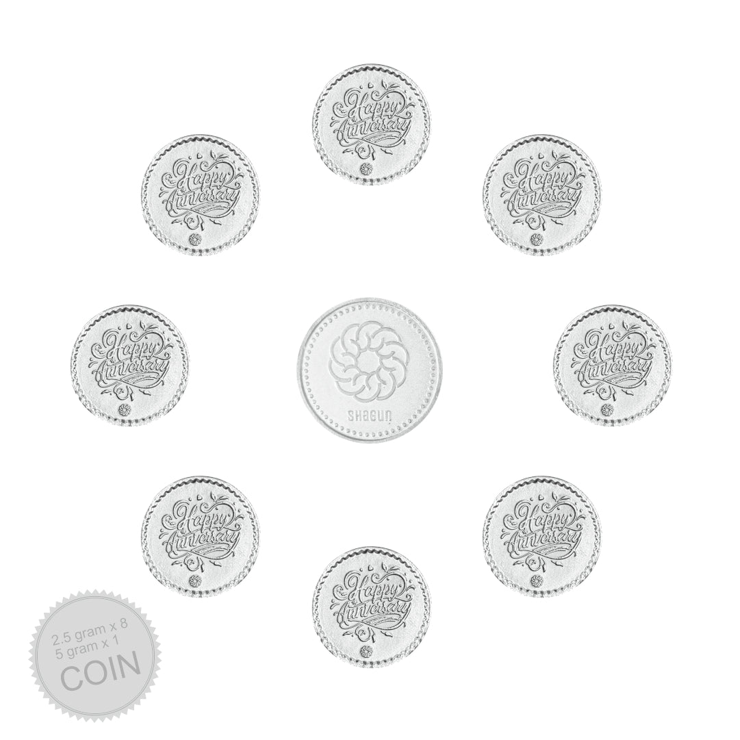 25g Silver Coin Set - Anniversary