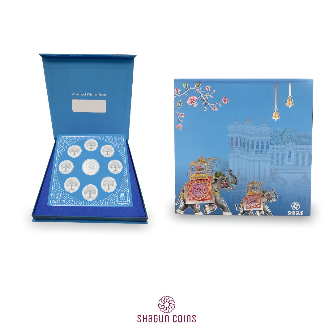 25g Silver Coin Set - Congratulations