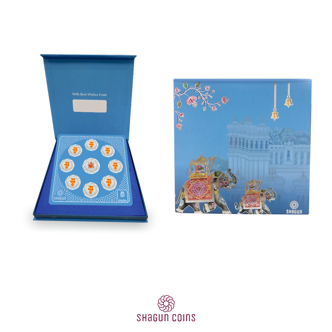 25g Silver Coin Set - Durga Ji