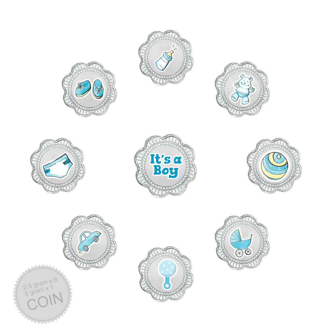 25g Silver Coin Set - It's Boy