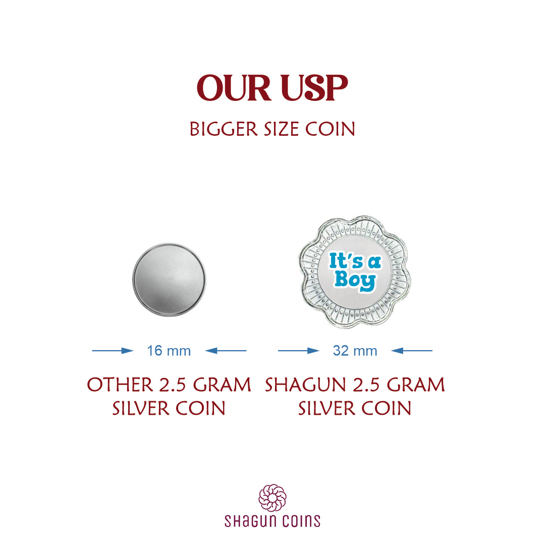 25g Silver Coin Set - It's Boy