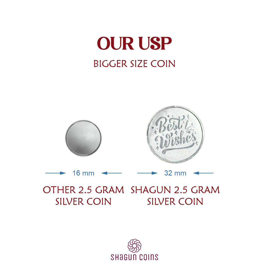 25g Silver Coin Set - Best Wishes