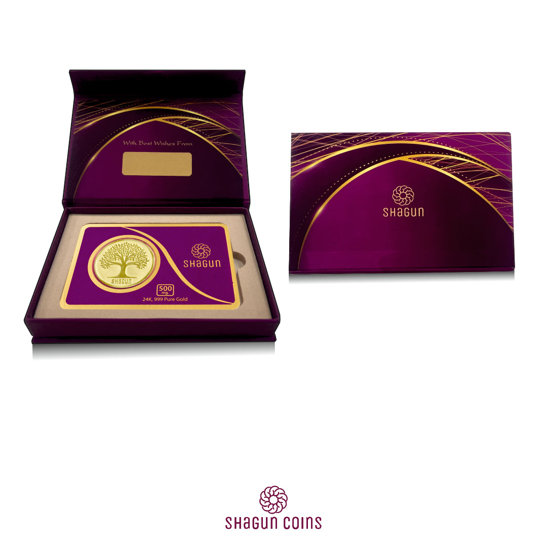 500mg Gold Coin - Tree