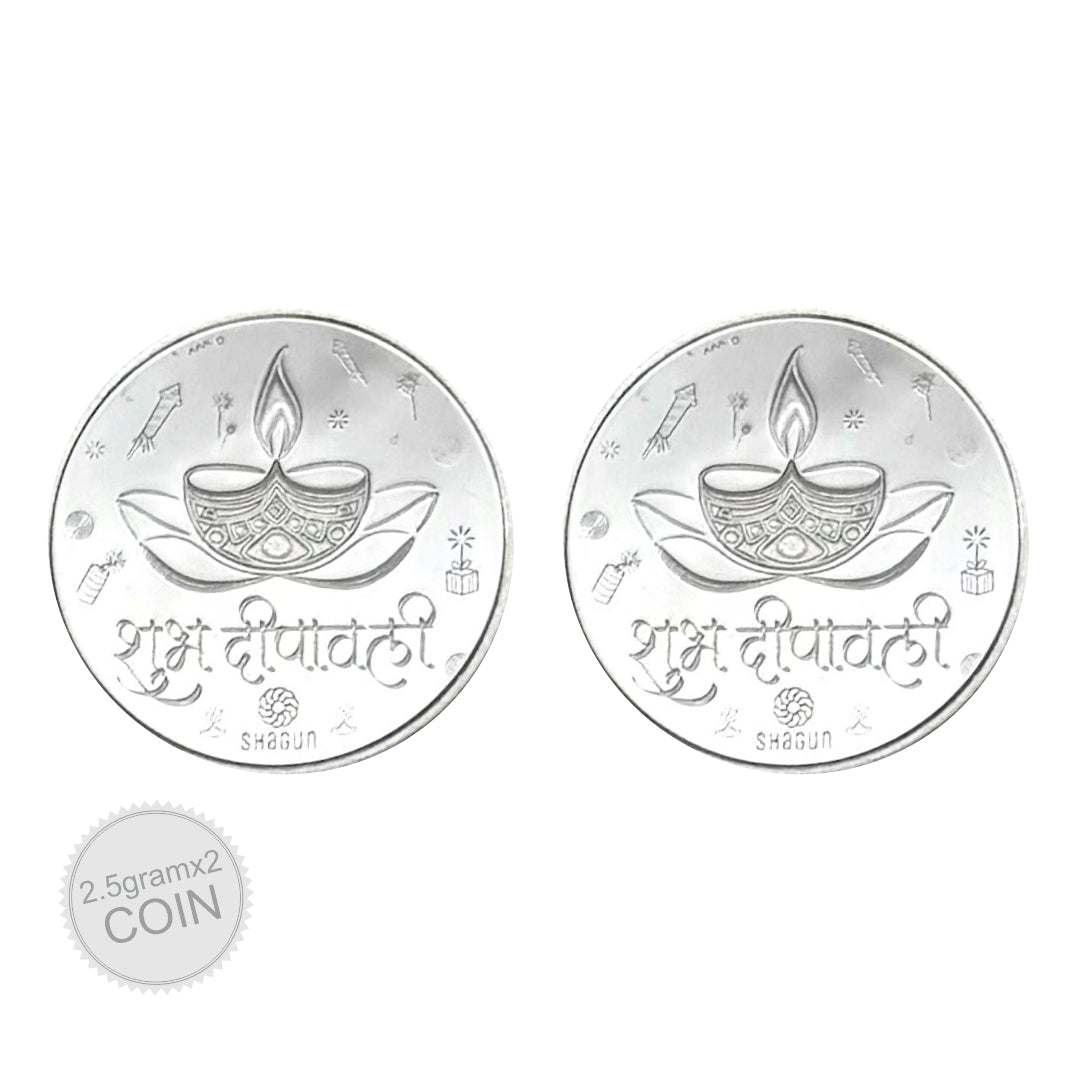 5 Gram Silver Coin Set - Diwali 2