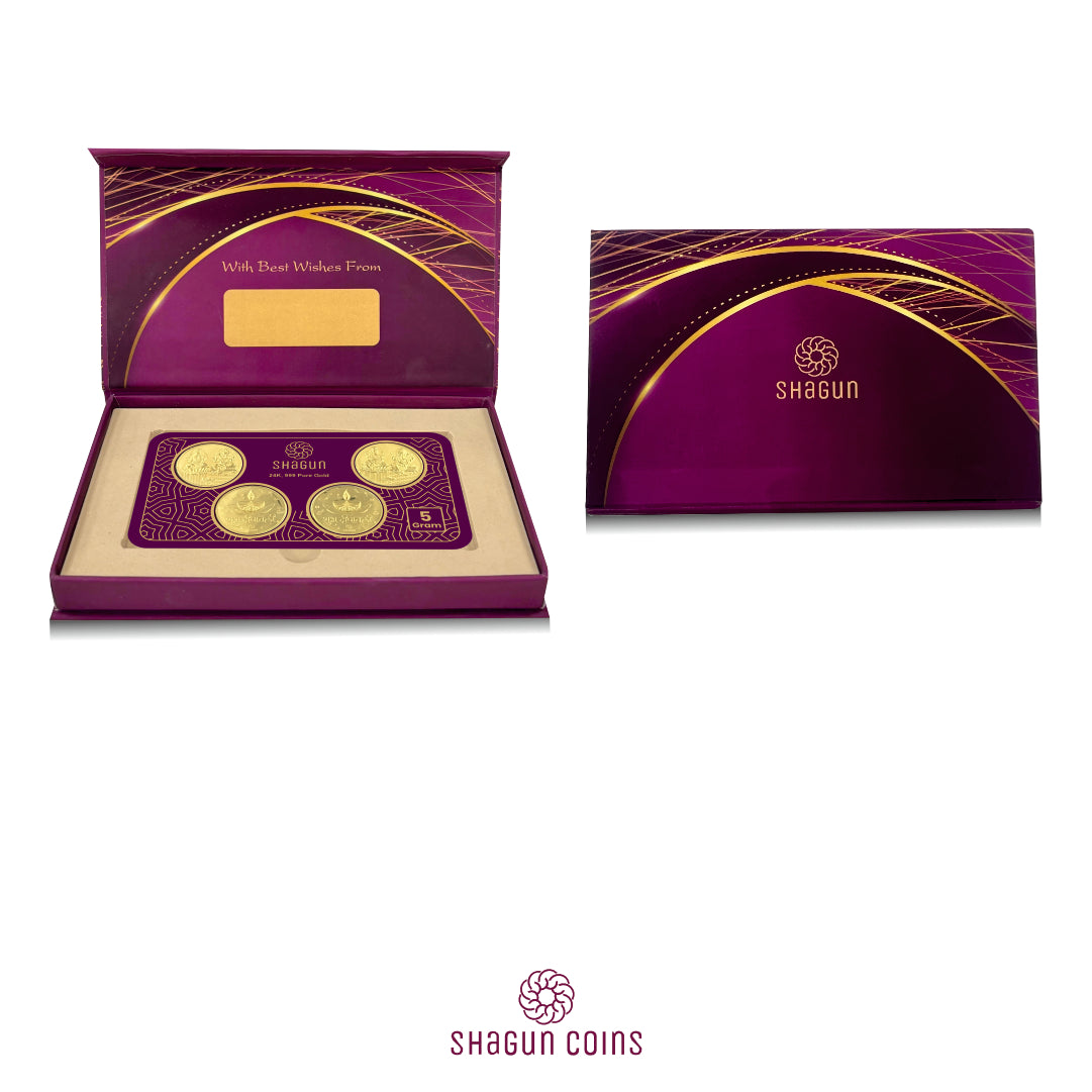 5 Gram Gold coins set - Diwali 2