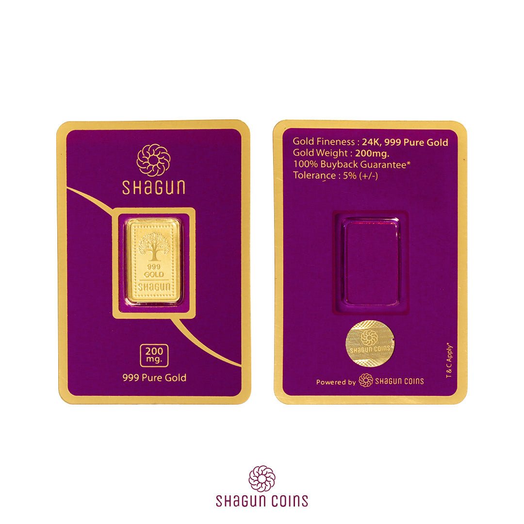 200mg Gold bar
