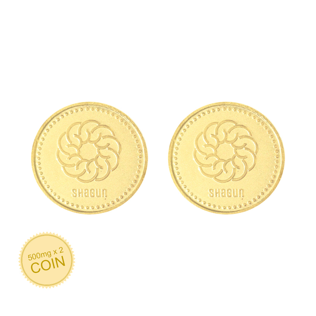 1 Gram Gold Coin Set