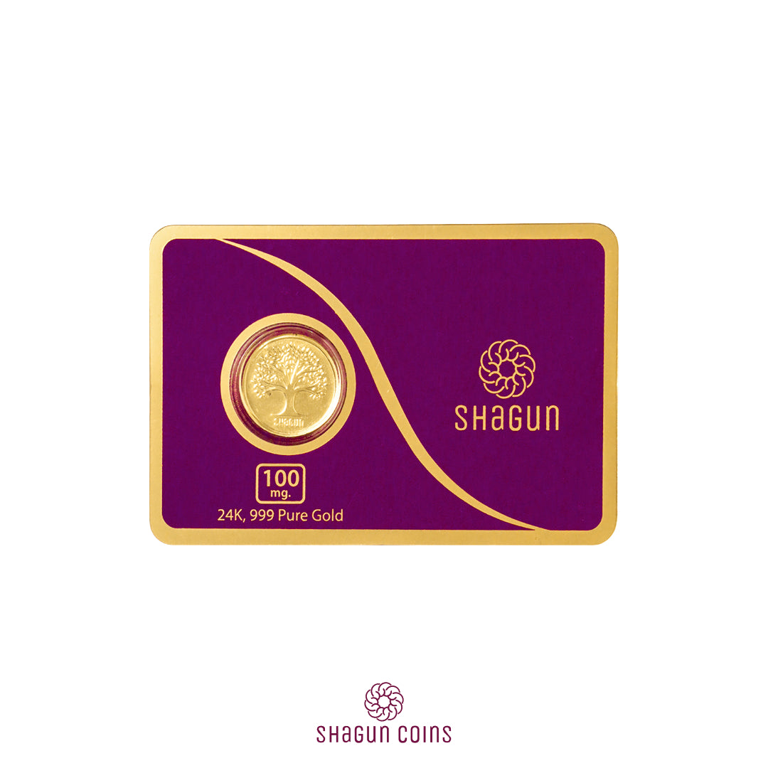 100mg Gold Coin