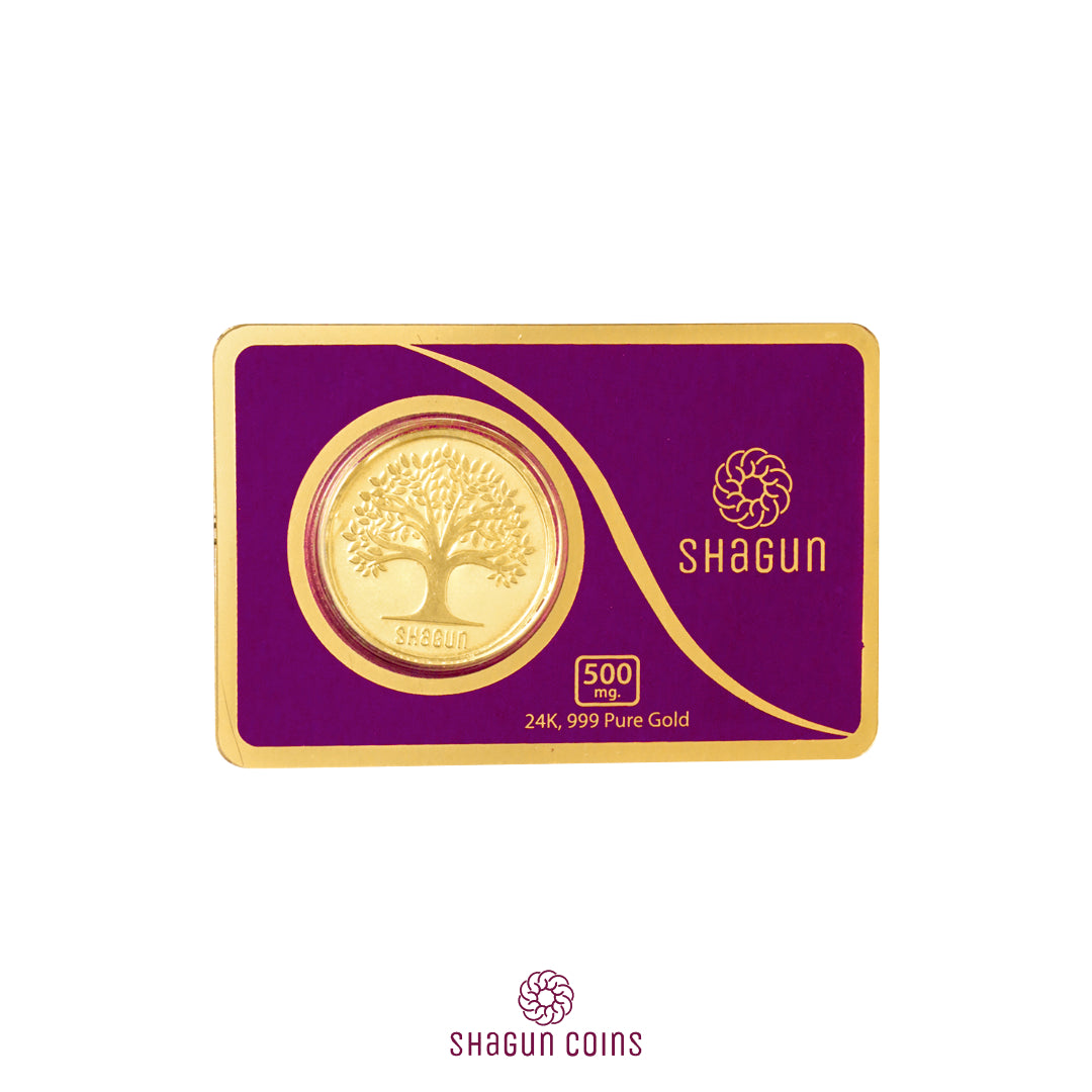 500mg Gold Coin
