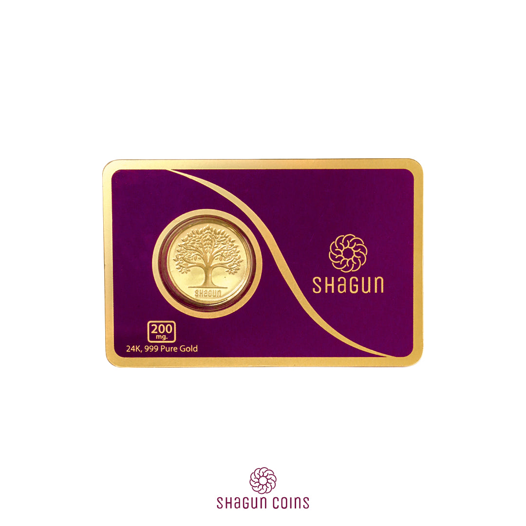 200mg Gold Coin