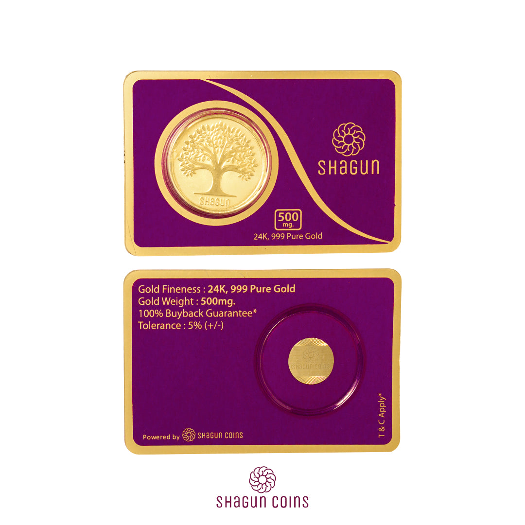 500mg Gold Coin