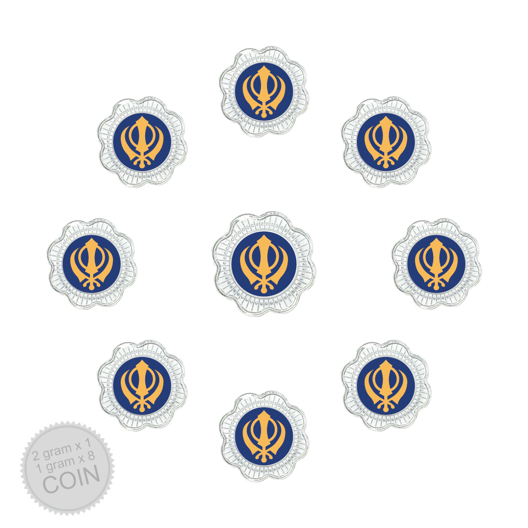 10g Silver Coin Set - Khanda