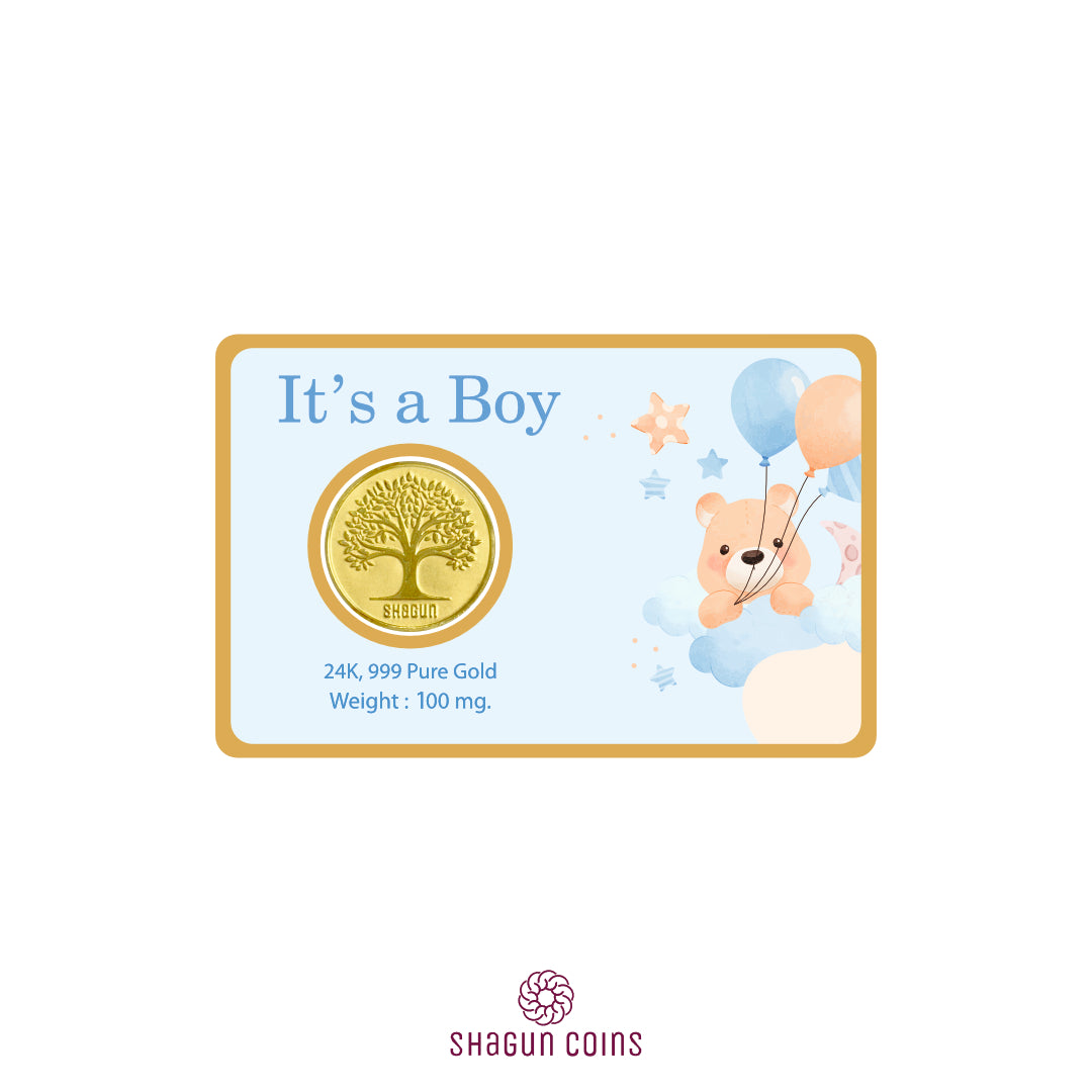 100mg Gold Coin - It's Boy
