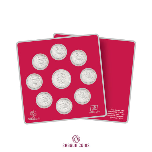 10g Silver Coin Set  - Anniversary