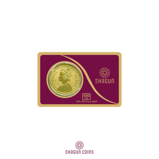 500mg Gold Coin - Queen
