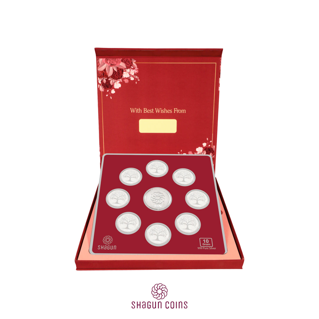 10g Silver Coin Set - Congratulations