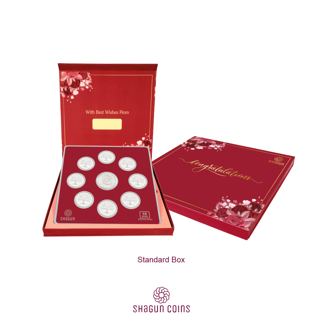 10g Silver Coin Set - Congratulations