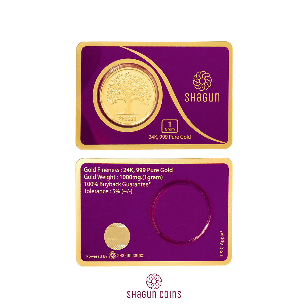 1 Gram Gold Coin