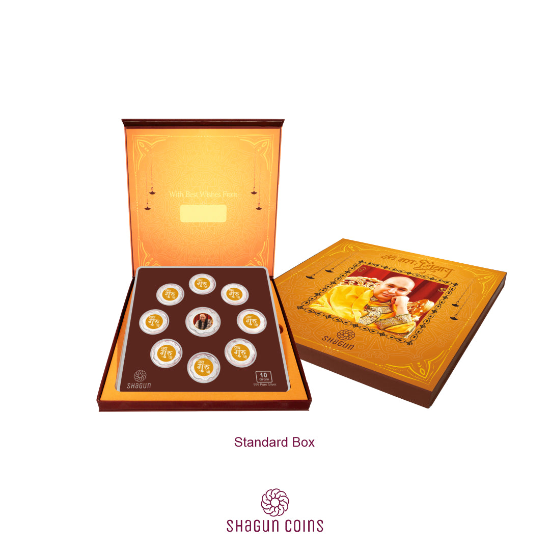 10g Silver Coin Set - Guru Ji