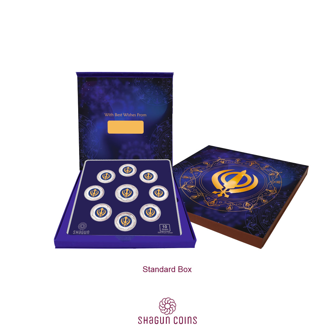 10g Silver Coin Set - Khanda