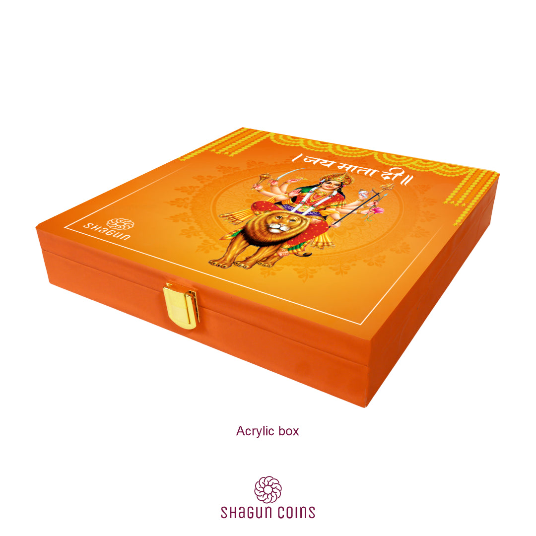 10g Silver Coin Set - Durga Mata