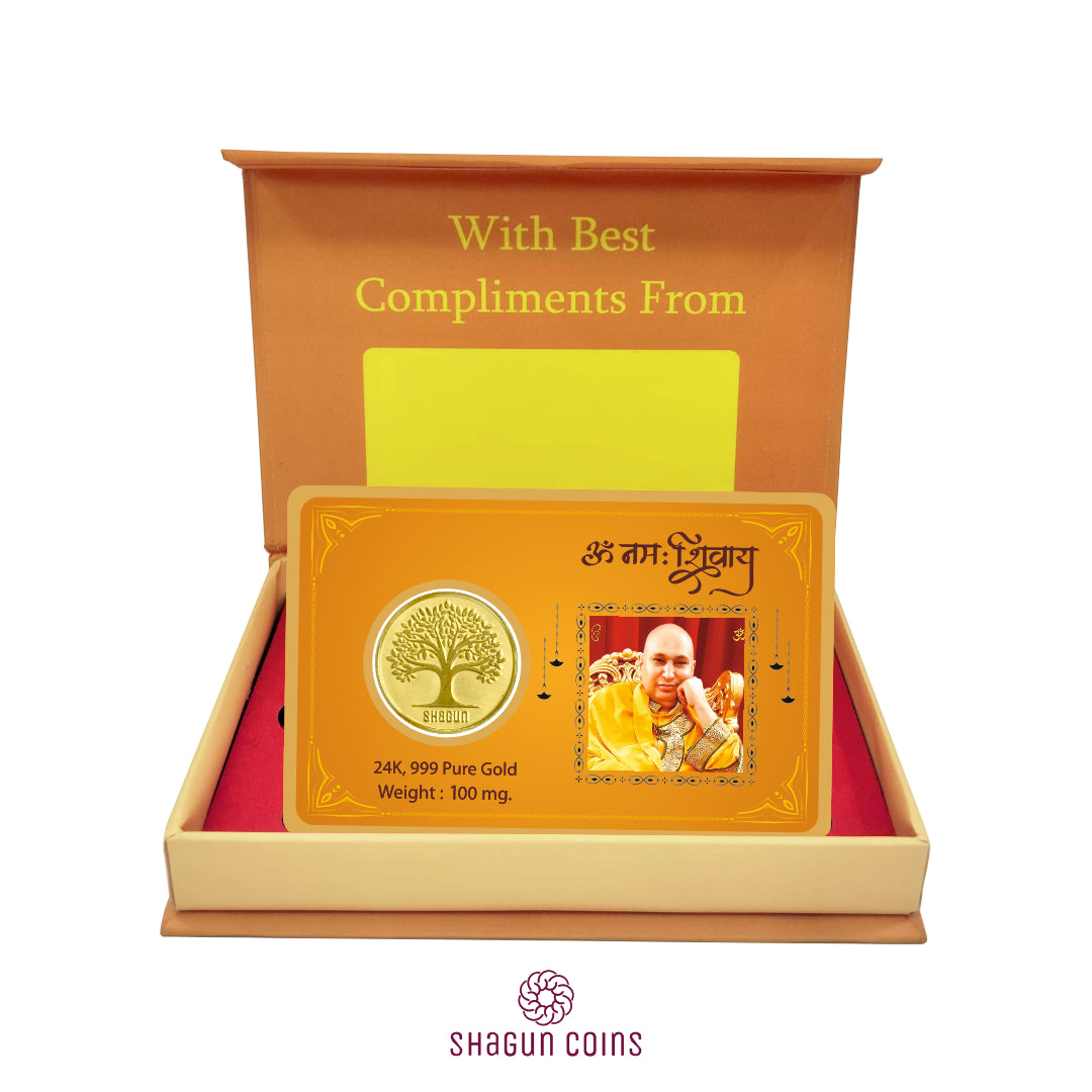 100mg Gold Coin - Guru Ji