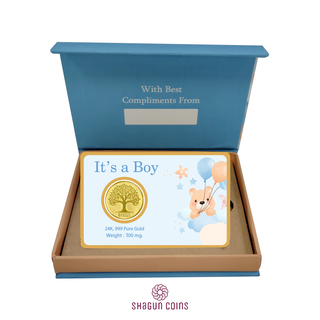 100mg Gold Coin - It's Boy