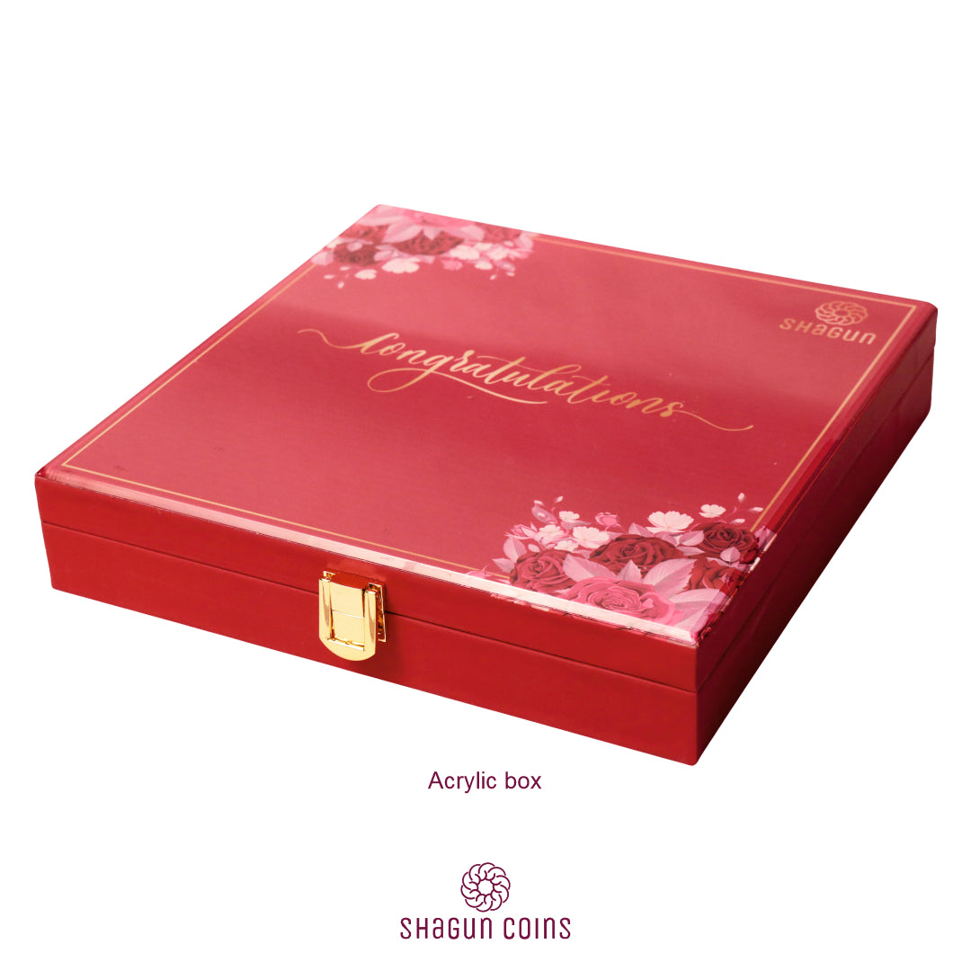 10g Silver Coin Set - Congratulations
