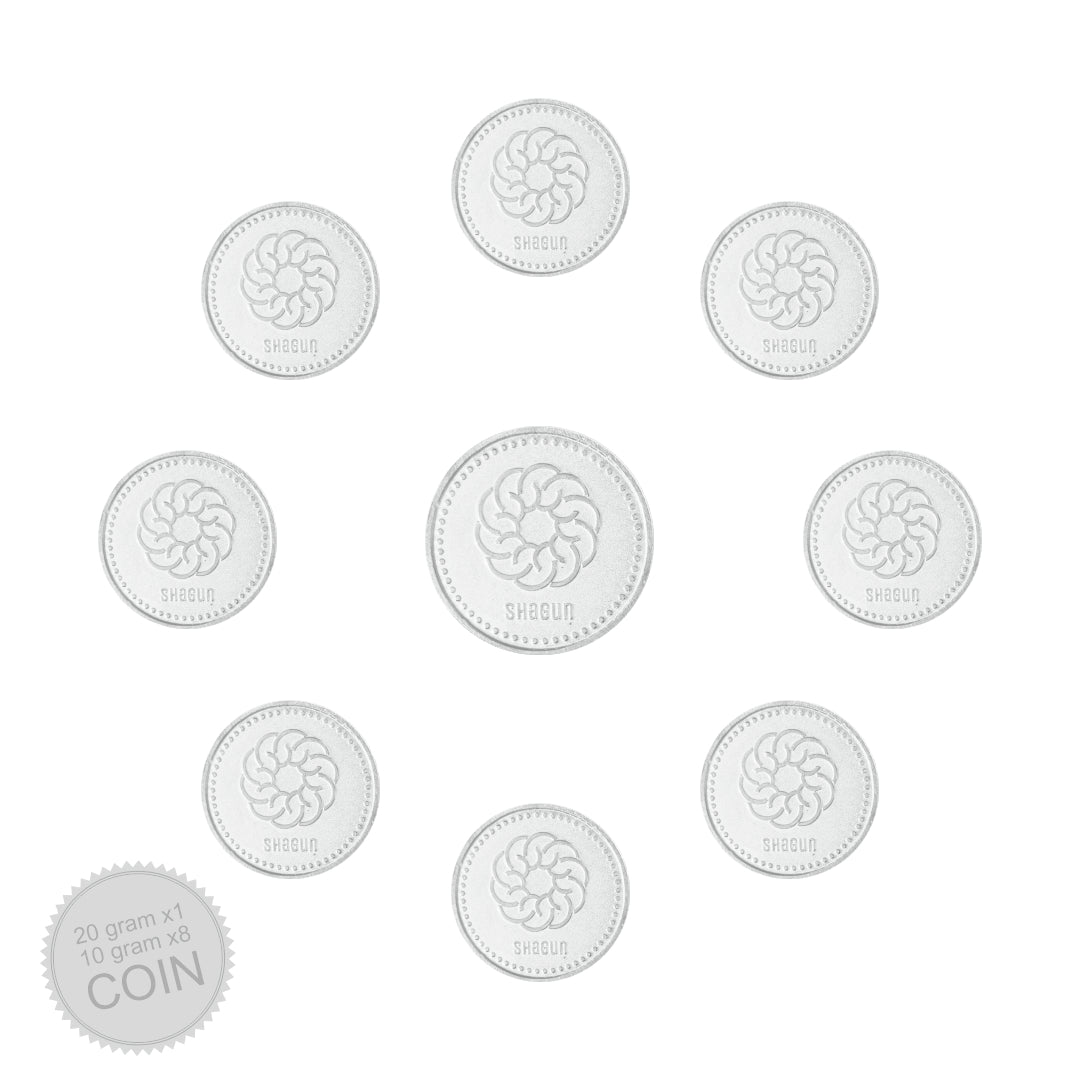 100g Silver Coin Set - Congratulations