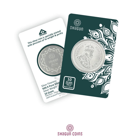 10 Gram Silver Coin - King