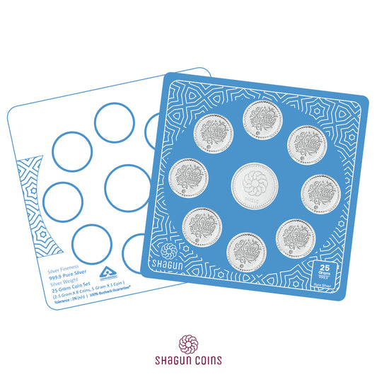 25g Silver Coin Set - Anniversary