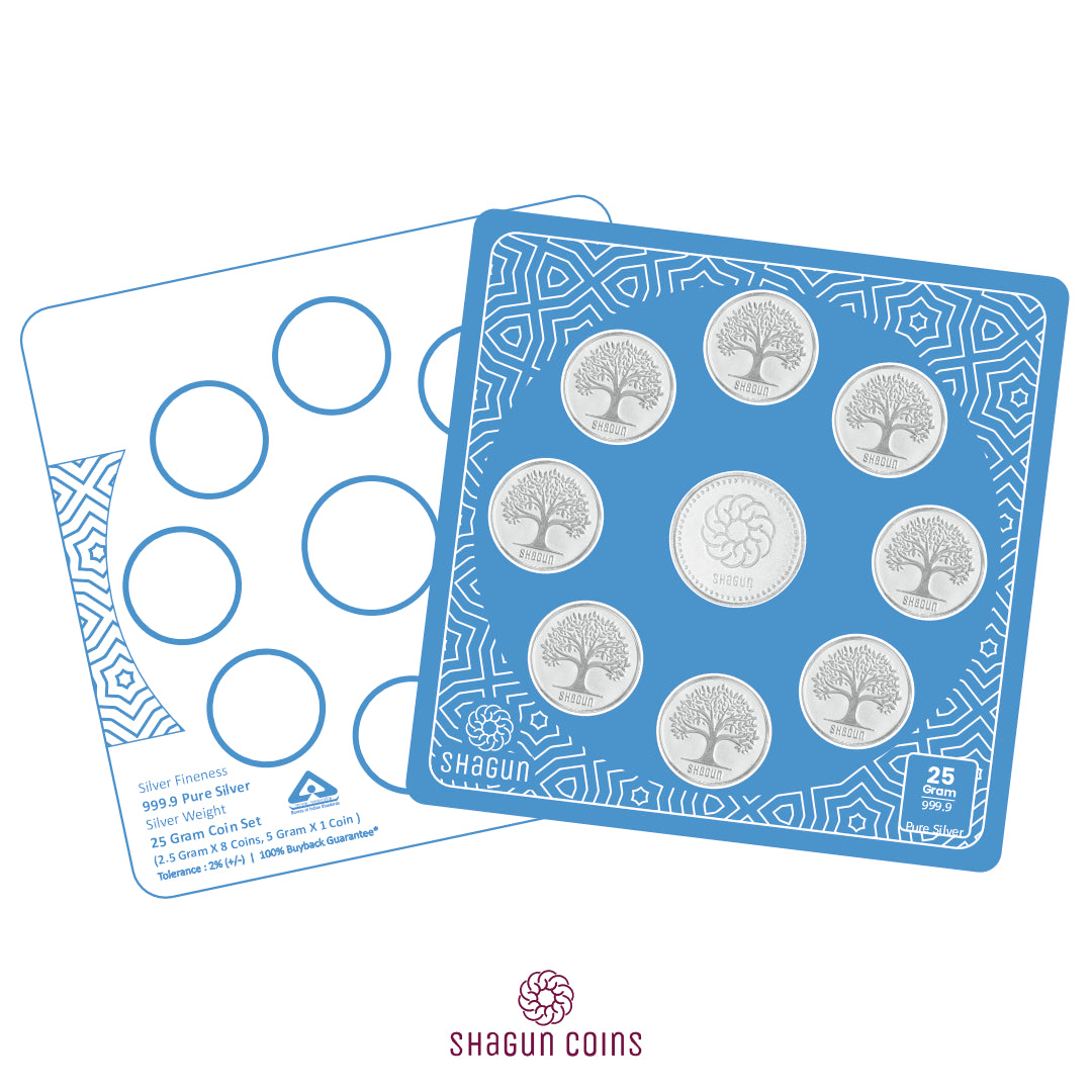 25g Silver Coin Set - Congratulations