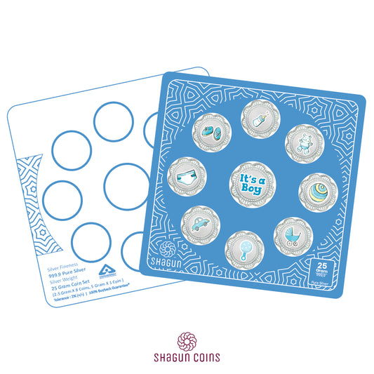 25g Silver Coin Set - It's Boy
