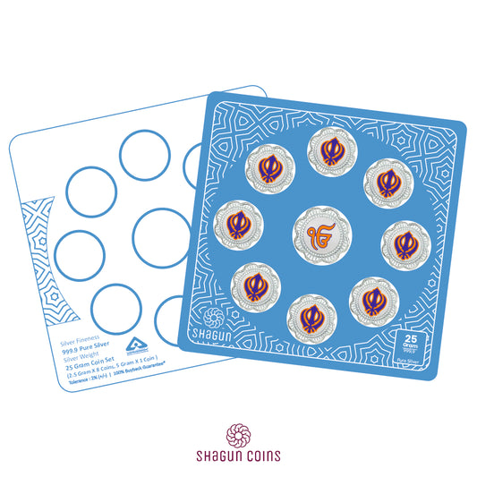 25g Silver Coin Set - Khanda