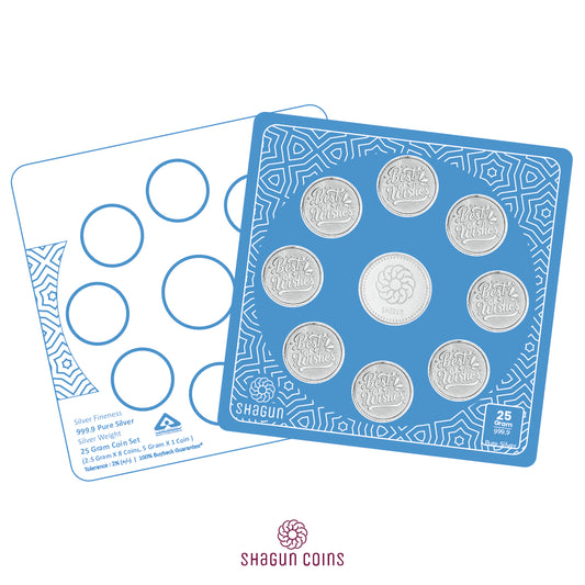25g Silver Coin Set - Best Wishes