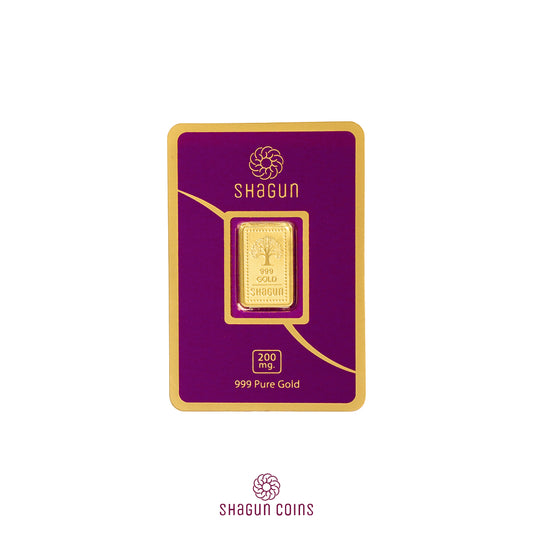 200mg Gold bar