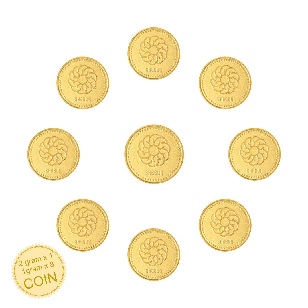 10 Gram Gold Coin Set