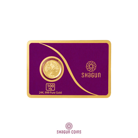 100mg Gold Coin
