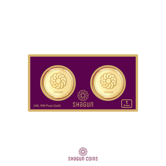1 Gram Gold Coin Set
