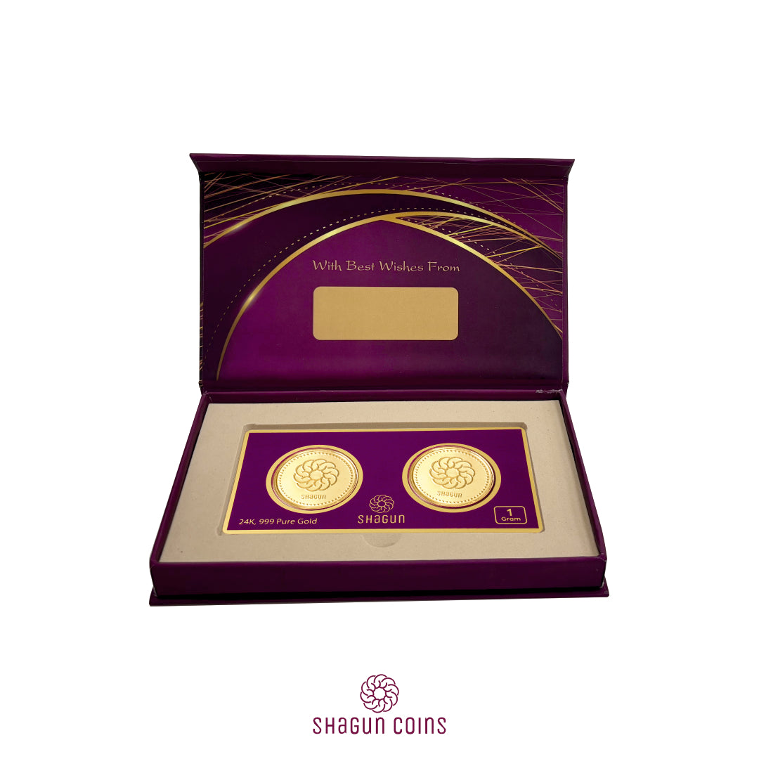 1 Gram Gold Coin Set